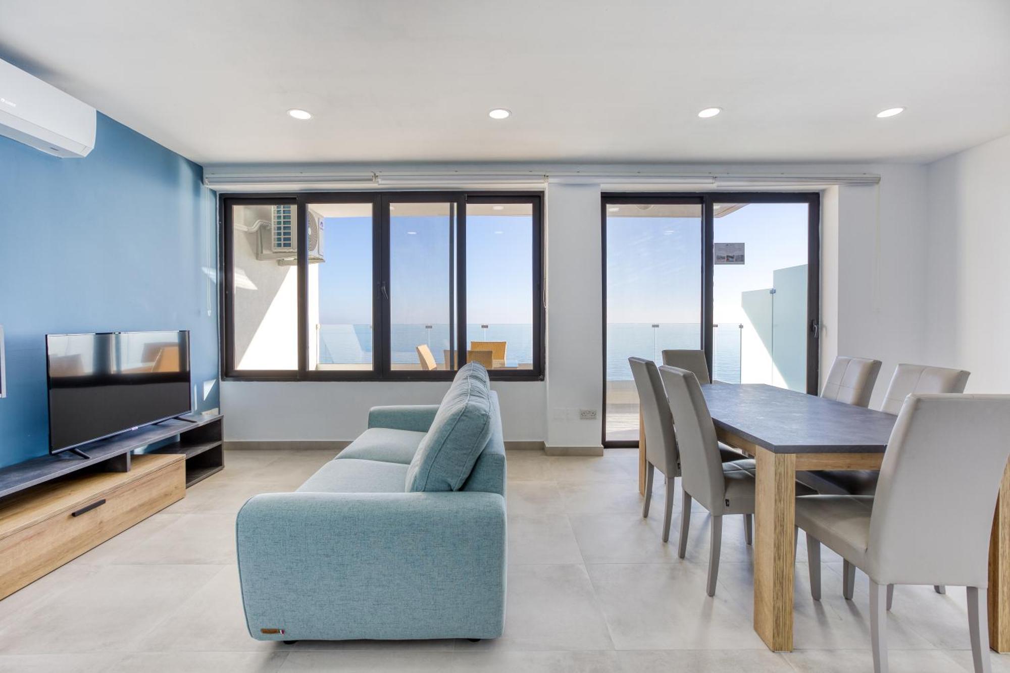 Seafront Sliema Apartment With Balcony & Sea Views By Jl Εξωτερικό φωτογραφία